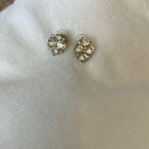 Statement cluster earrings